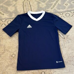 Adidas Entrada 22 Jersey  Blue and White size s
